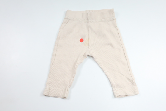 Ribbade byxor från Tiny One - Storlek 50 - Benvit