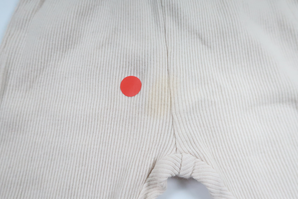 Ribbade byxor från Tiny One - Storlek 50 - Benvit