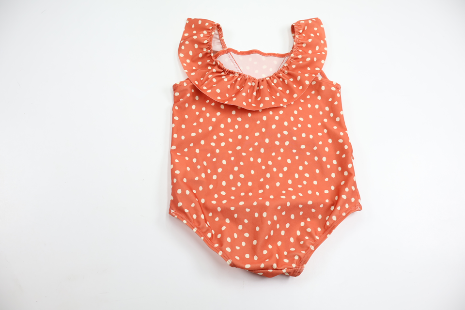 Baddräkt från H&M - Storlek 98/104 - Orange