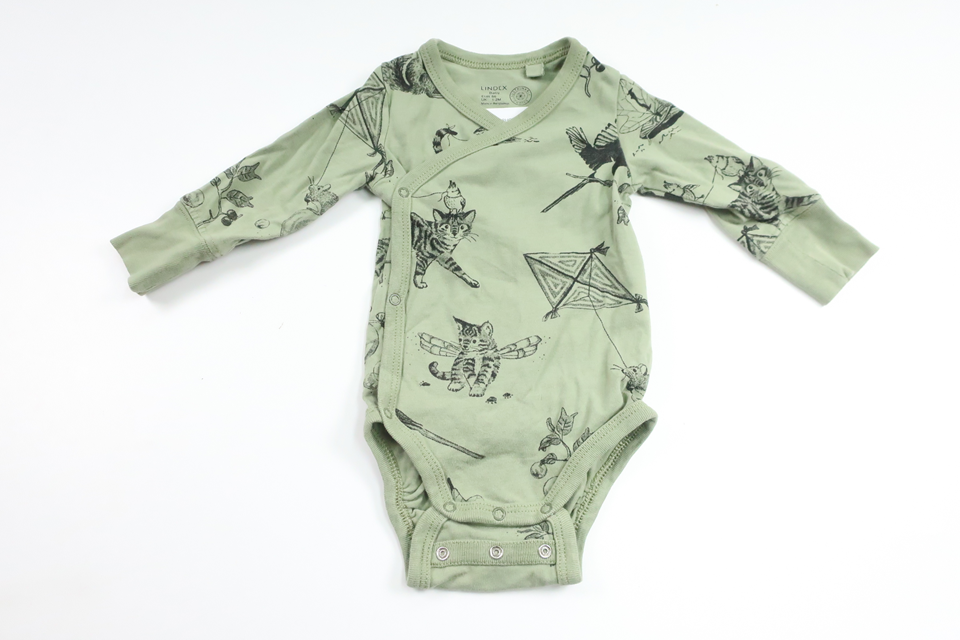 Omlottbody från Lindex - Storlek 56 - Grön