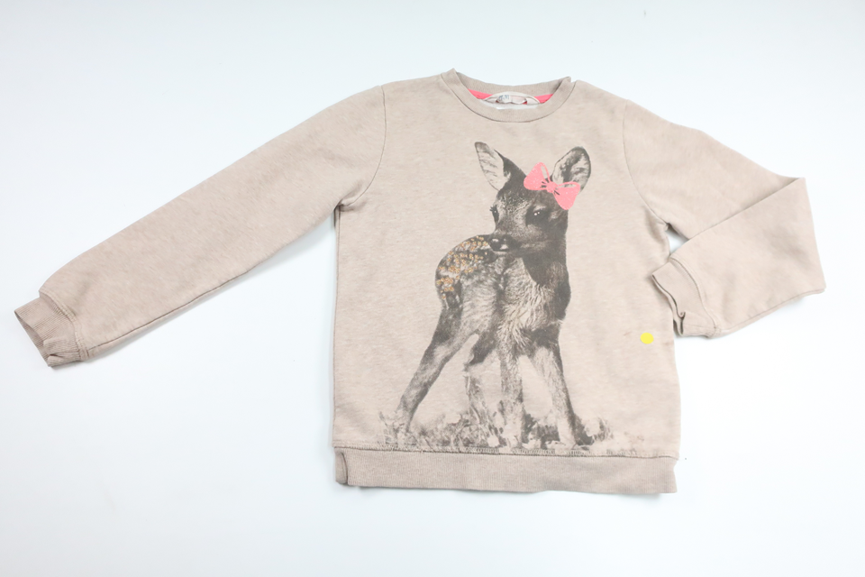 Sweatshirt från H&M - Storlek 122/128 - Beige