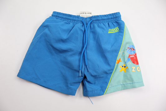 UV-shorts med badblöja från Zoggs - Storlek 68/74 - Blå