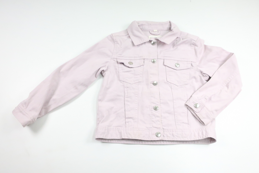 Jeansjacka från Kappahl - Storlek 128 - Lila