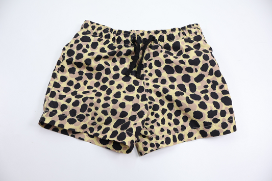 Badshorts från Mini Gina Tricot - Storlek 86/92 - Beige