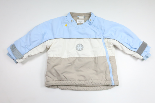 Fleecefodrad jacka från H&M - Storlek 80 - Blå