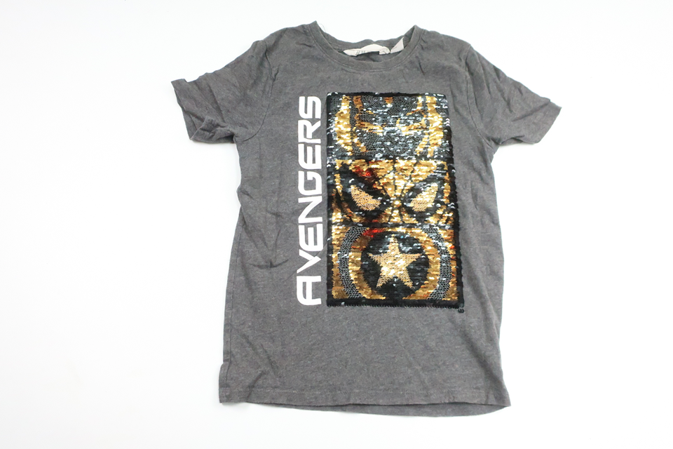 T-shirt från H&M - Storlek 122/128 - Grå