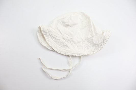 Solhatt från H&M - Storlek 74/80 - Vit