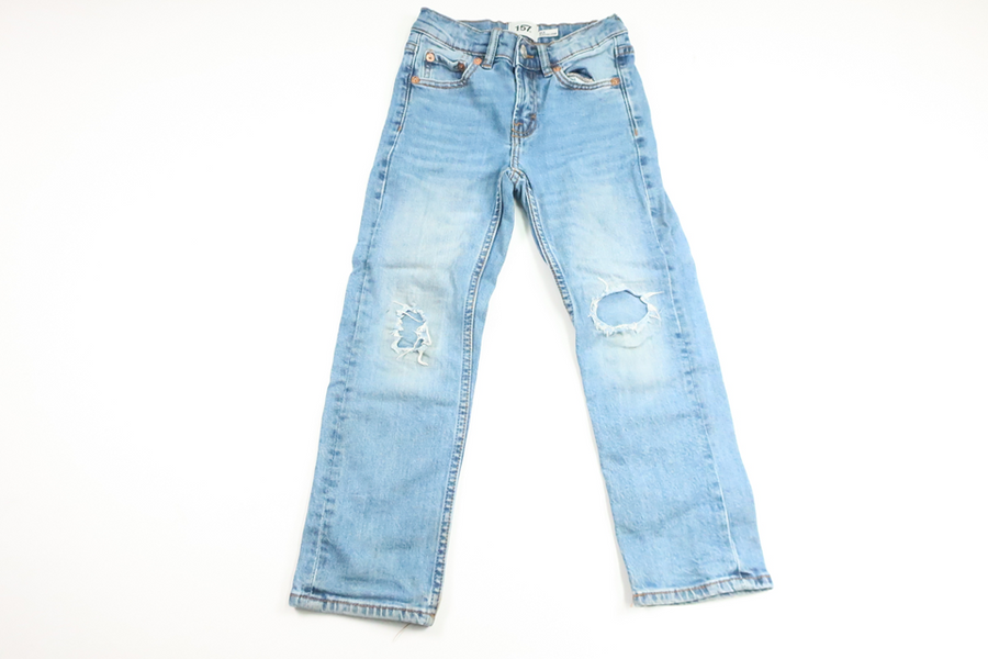 Jeansbyxor från Lager 157 - Storlek 120 - Grå