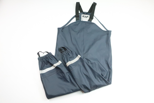 Regnbyxor från Rusk - Storlek 110/116 - Marinblå