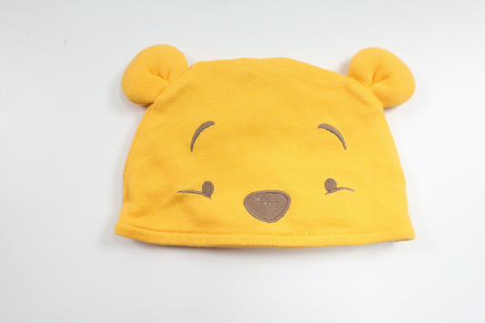 Mössa Nalle Puh från Disney - Storlek 62/68 - Gul