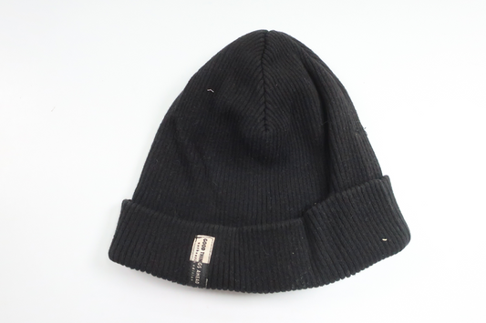 Ribbstickad mössa från Zara - Storlek 68/74 - Svart