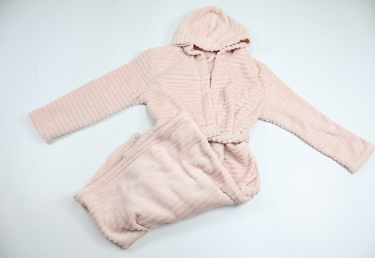 Badrock/Morgonrock från Okänt - Storlek 122/128 - Rosa
