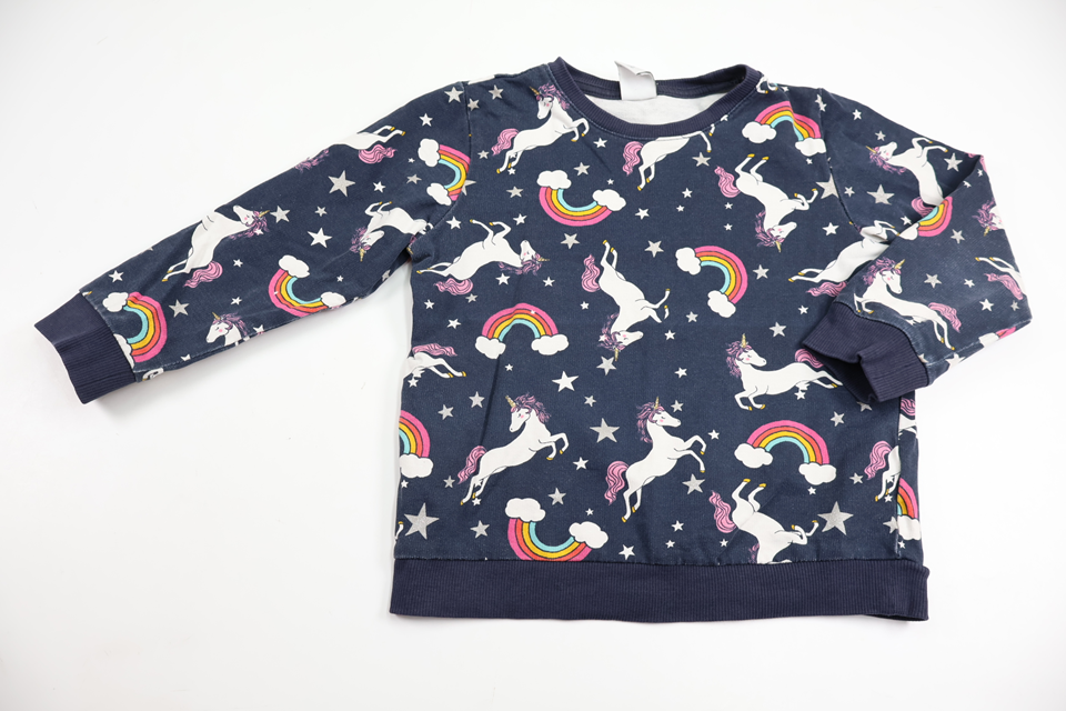 Sweatshirt från Lindex - Storlek 104 - Marinblå