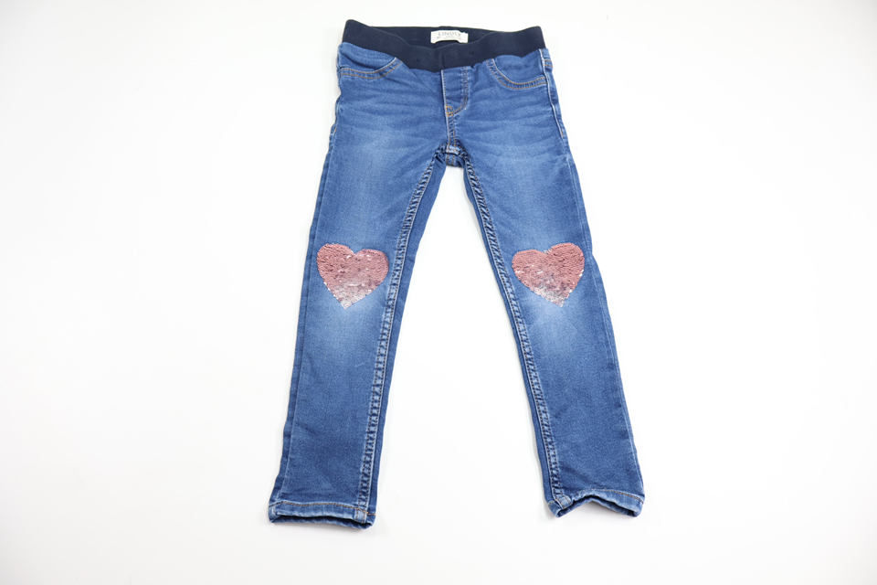 Jeansbyxor från Lindex - Storlek 104 - Denim
