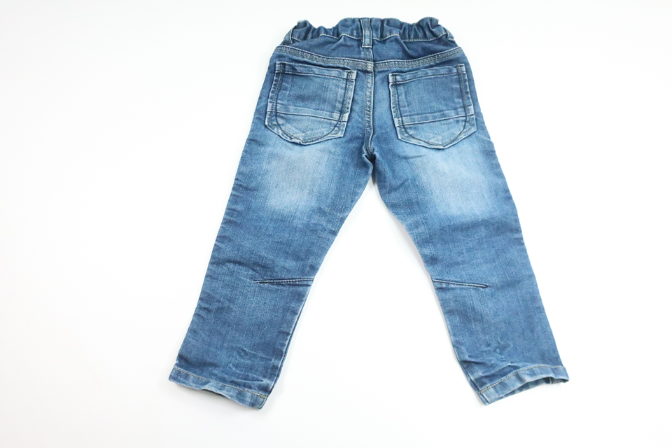 Jeansbyxor från Skill - Storlek 92 - Denim