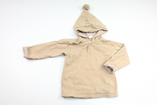 Huvtröja från H&M - Storlek 92 - Beige