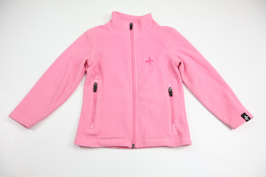 Fleecejacka från Cross Sportswear - Storlek 86/92 - Rosa