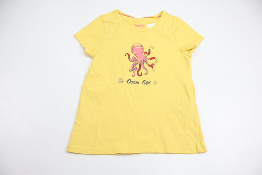 T-shirt från Lupilu - Storlek 98/104 - Gul
