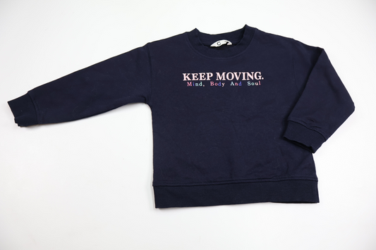 Sweatshirt från Cubus - Storlek 98/104 - Marinblå