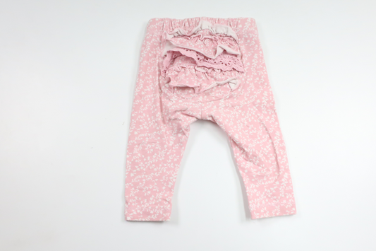 Byxor med volang från Tiny One - Storlek 62 - Rosa