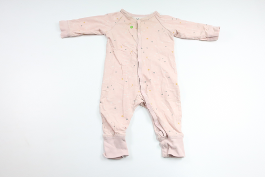 Pyjamas med stjärnor från Åhléns - Storlek 62/68 - Rosa