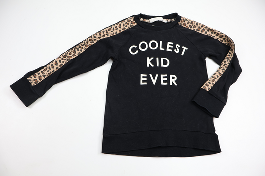Sweatshirt från Kappahl - Storlek 98/104 - Svart