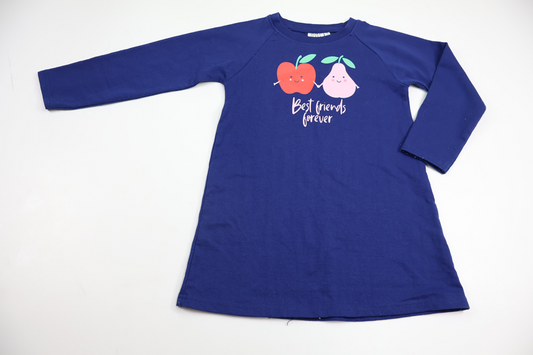 Sweatshirtklänning från Sweet Heart - Storlek 98/104 - Blå