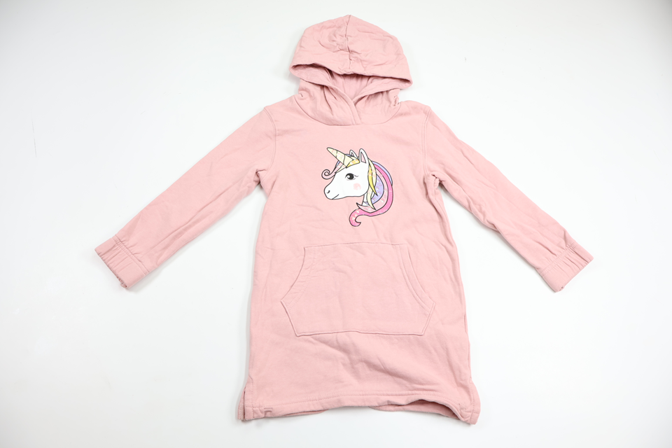 Sweatshirtklänning från Uniq Mini - Storlek 98/104 - Rosa