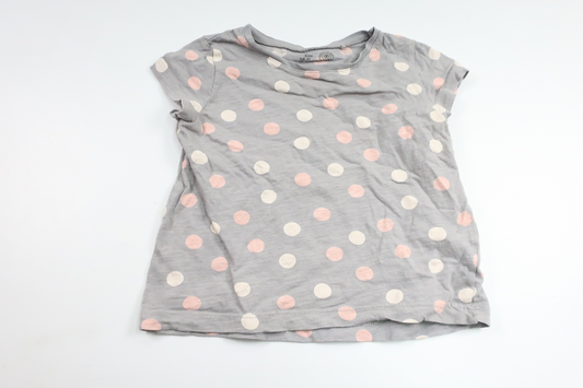 Prickig tröja från Lindex - Storlek 92 - Grå