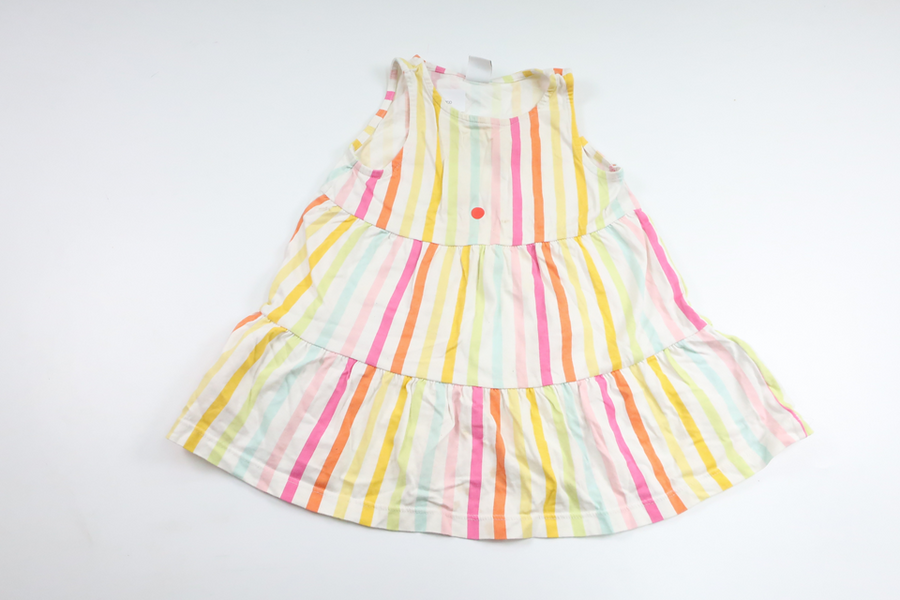 Randig klänning från Lindex - Storlek 92 - Multi