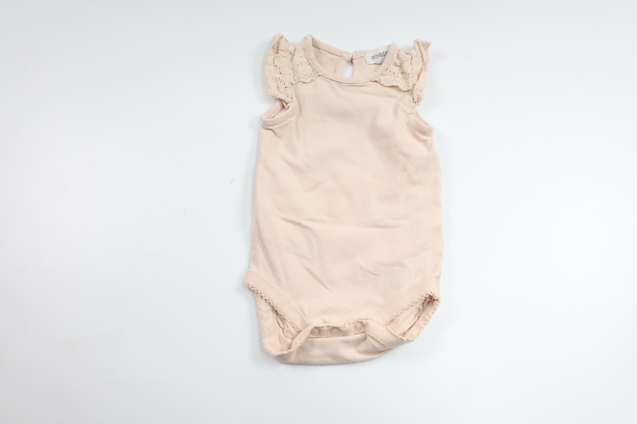 Linnebody från Newbie - Storlek 62 - Rosa