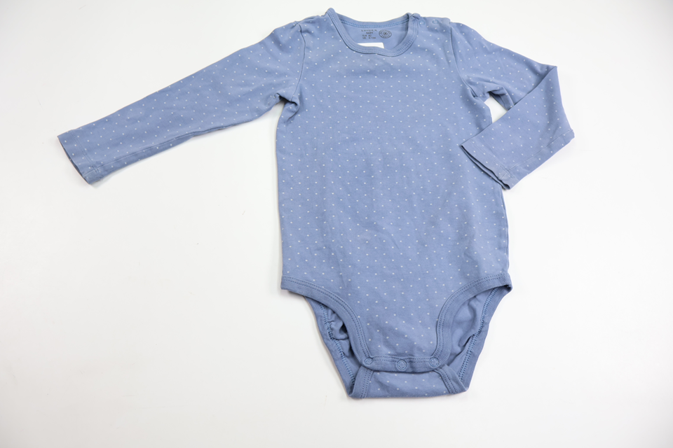 Prickig body från Lindex - Storlek 80 - Blå