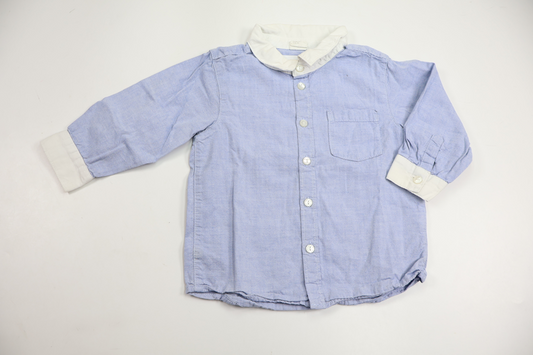 Skjorta från H&M - Storlek 80 - Blå