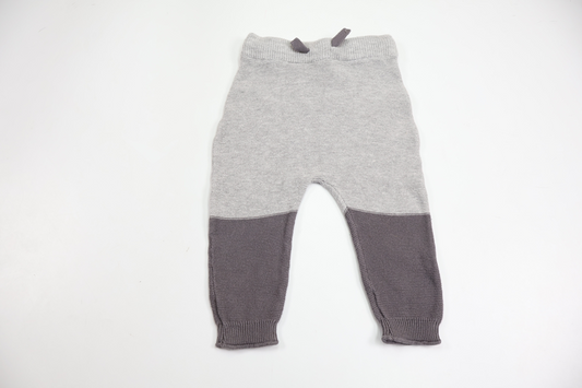 Stickade byxor från H&M - Storlek 68 - Grå