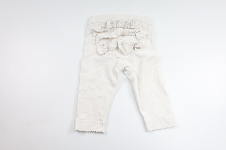 Newbie ruffled trousers - Size 68 - White