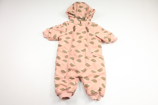Overall med igelkottar från Little - Storlek 68 - Rosa