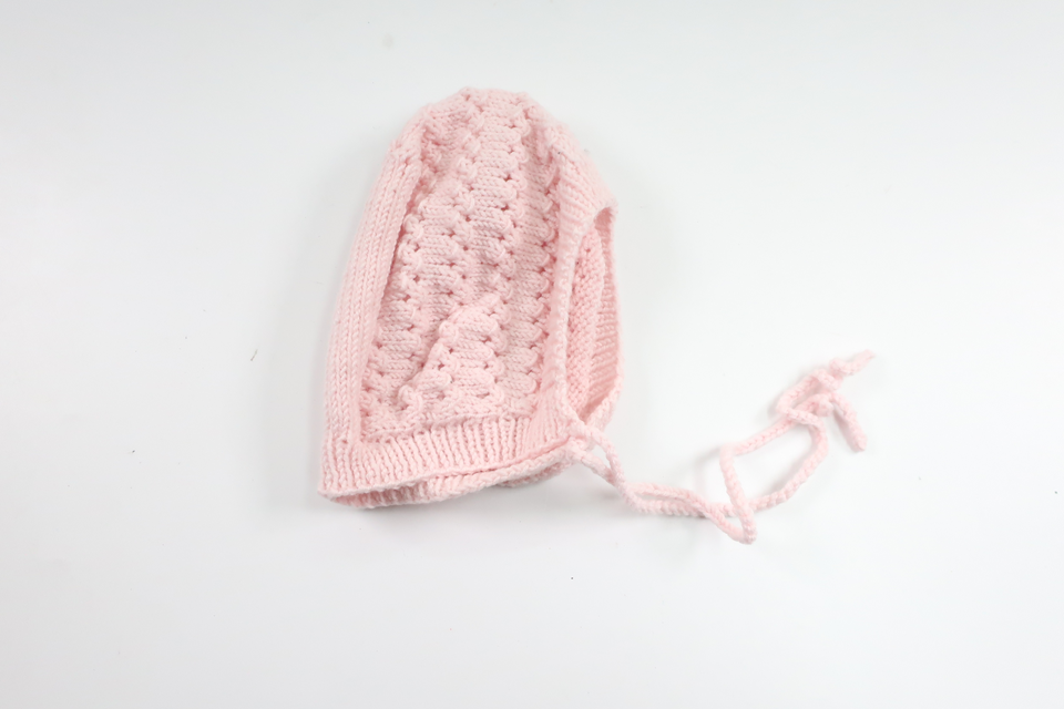 Knitted hat from Hemstickat - Size 50/56 - Pink