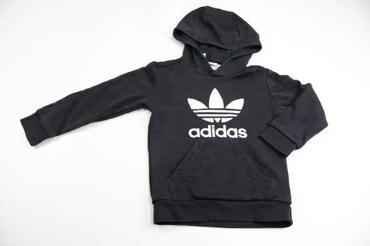 Huvtröja från Adidas - Storlek 116 - Svart