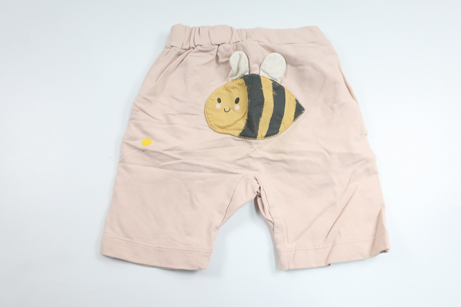 Shorts med bi från Lindex - Storlek 98 - Rosa