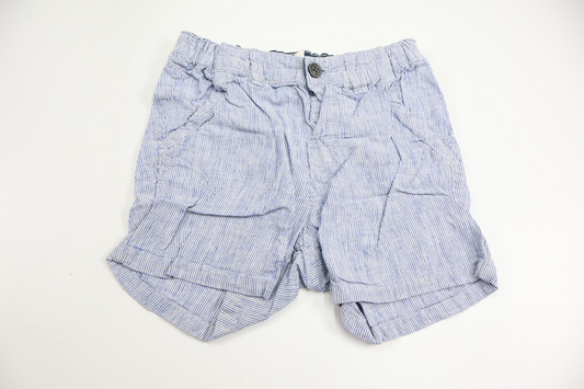 Shorts i linnemix från H&M - Storlek 98 - Blå