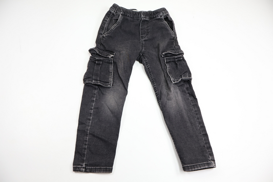 Jeansbyxor från Lindex - Storlek 122 - Denim