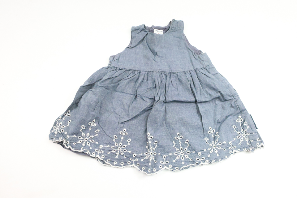 Klänning från Polarn o. Pyret - Storlek 62 - Denim