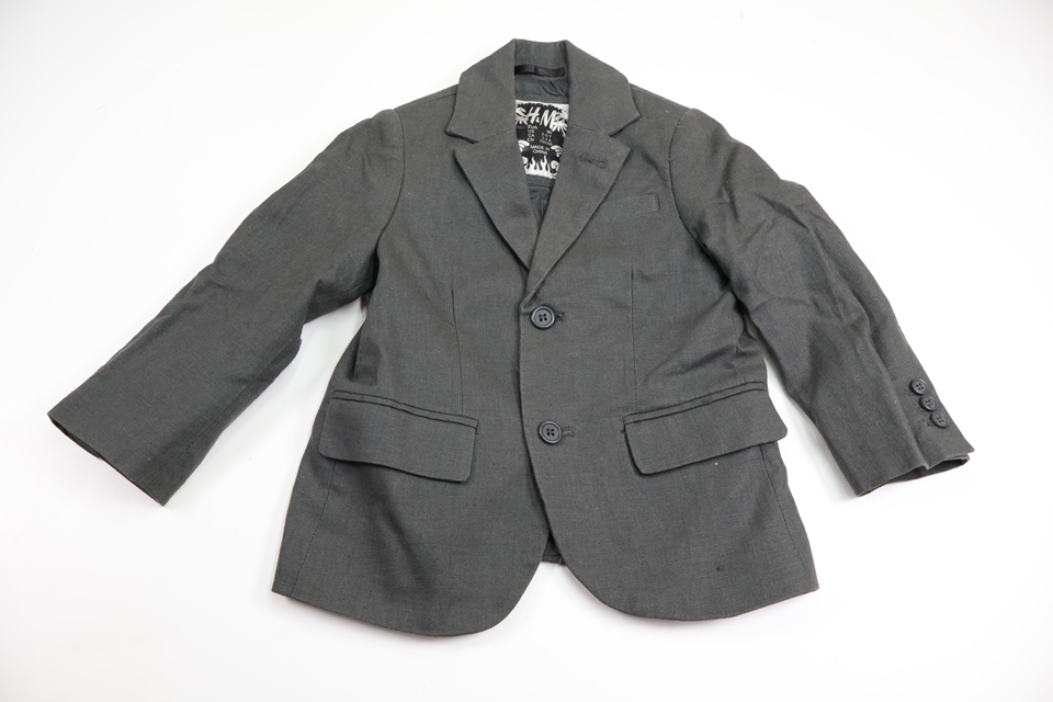 Kavaj från H&M - Storlek 98 - Grå