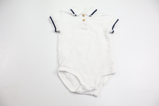 Pikébody från Petite Mini - Storlek 74 - Vit