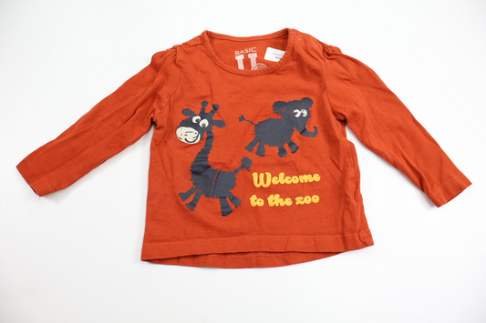Tröja från Basic U - Storlek 74 - Orange