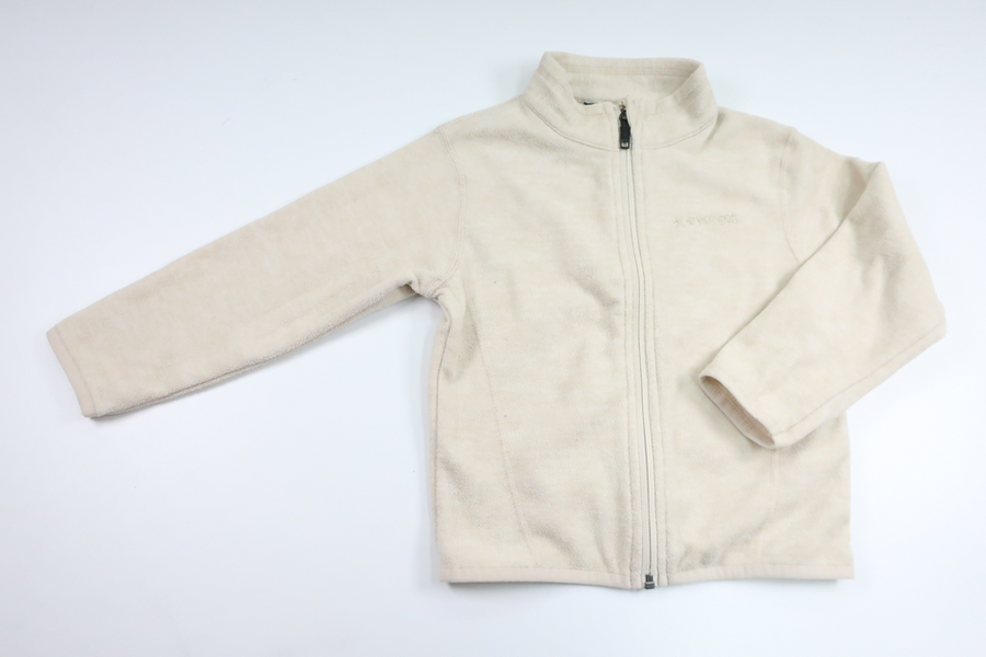 Fleecejacka från Everest - Storlek 98/1014 - Benvit