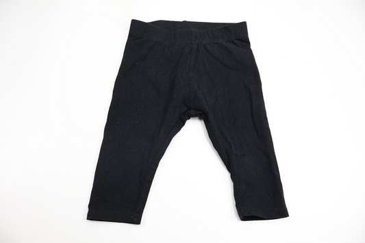 Korta leggings från Basic U - Storlek 92 - Svart