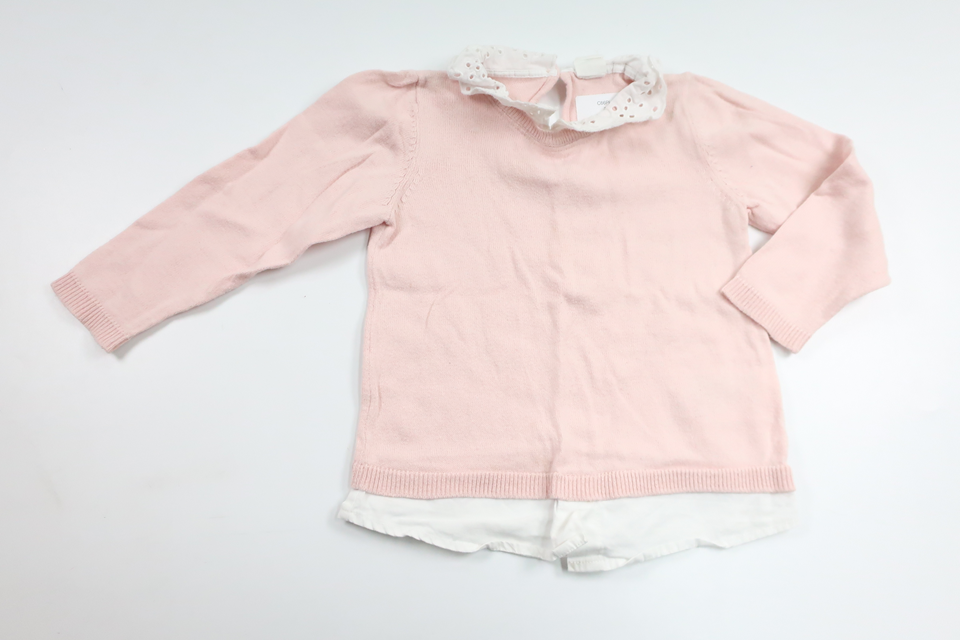 Stickad tröja från H&M - Storlek 86 - Rosa