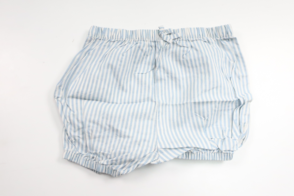 Randiga shorts från H&M - Storlek 98 - Blå