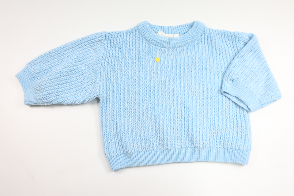 Stickad tröja från Rikiki - Storlek 98/104 - Blå
